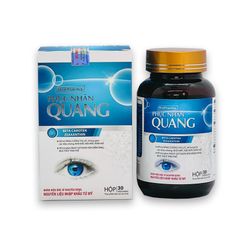 Viên Uống Bổ Mắt Phục Nhãn Quang - Tăng Cường Thị Lực, Giảm Mỏi Mắt, Hộp 30 Viên Chiết Xuất Thiên Nhiên