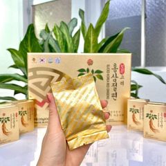 Sâm Lát Tẩm Mật Ong Hàn Quốc 200g - Sliced Korean Red Ginseng 6 Năm Tuổi, Bổ Dưỡng Tăng Cường Sức Khỏe Tự Nhiên