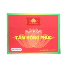 Viên Uống Tiểu Đường Khang Đường Tâm Hồng Phúc - Hỗ Trợ Ổn Định Đường Huyết, Giảm Cholesterol - Combo 5 Hộp Chất Lượng