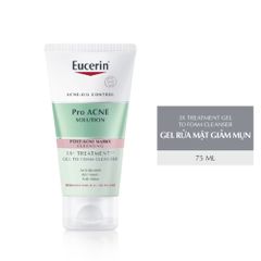 Sữa Rửa Mặt Eucerin Pro Acne Solution 3X Gel Foam - Giảm Mụn, Làm Sạch Sâu, Phù Hợp Cho Da Mụn Viêm, Chăm Sóc Da Mặt