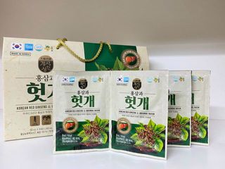 Nước Bổ Gan Hồng Sâm NongHyup Hàn Quốc Hộp 30 Gói * 50ml