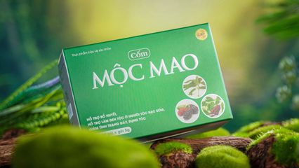 Cốm Mộc Mao Hỗ Trợ Mọc Tóc, Làm Đen Tóc