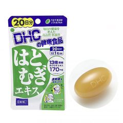 Viên Uống DHC Trắng Da 20 Ngày - Hỗ Trợ Sáng Da, Duy Trì Độ Đàn Hồi, Ngăn Ngừa Nếp Nhăn Từ Chiết Xuất Ý Dĩ Nhật Bản