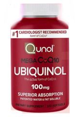 Viên uống hỗ trợ tim mạch CoQ10 Ubiquinol 100mg 120 viên, Mỹ