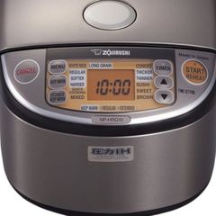 Nồi Cơm Điện Tử Cao Tần Áp Suất Zojirushi NP-HRQ10 - Công Nghệ Nấu Thông Minh AI, Chống Dính Platinum, 8 Chế Độ Nấu, Giữ Ấm Lâu