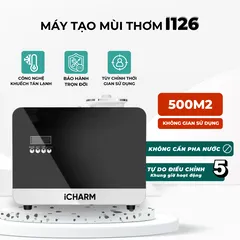 Máy xông tinh dầu, khuếch tán tạo mùi thơm công nghiệp i126 iCHARM