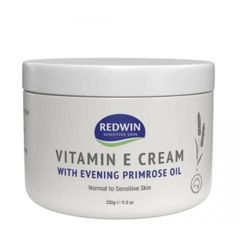 Kem Dưỡng Da Redwin Vitamin E & Tinh Dầu Hoa Anh Thảo 330g - Dưỡng Ẩm Chống Lão Hóa, Chăm Sóc Da Mịn Màng Từ Úc