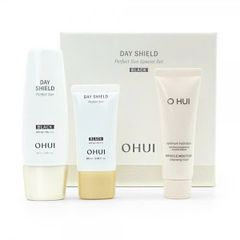 Kem Chống Nắng OHUI Day Shield Perfect Sun Black/Red SPF50+/PA+++ - Bảo Vệ Da Nhạy Cảm, Giảm Ứng Đỏ, Dưỡng Da 3 Trong 1
