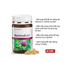 Bổ gan Sanct Bernhard Mariendistel Kapseln 90 viên - Đức