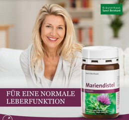 Bổ gan Sanct Bernhard Mariendistel Kapseln 90 viên - Đức