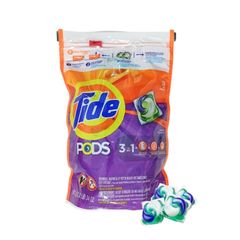 Viên Giặt Tide Pods 3 Trong 1 Mỹ - Bịch 39 Viên Hương Hoa Mùa Xuân Tẩy Trắng, Duy Trì Chất Liệu, Thích Hợp Mọi Loại Quần Áo