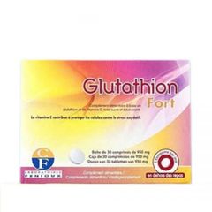 Viên ngậm trắng da Glutathion Fort Laboratoires Fenioux Pháp 30 viên