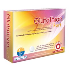 Viên ngậm trắng da Glutathion Fort Laboratoires Fenioux Pháp 30 viên