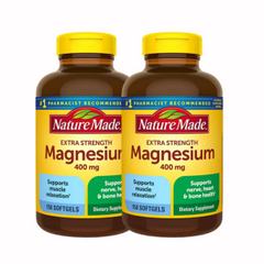 Viên Uống Bổ Sung Magie Magnesium Extra Strength Nature Made 40mg