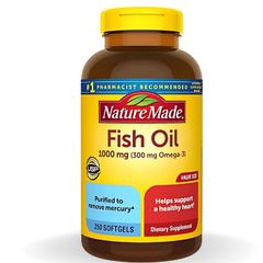 Viên dầu cá Omega-3 Fish Oil Nature Made Của Mỹ