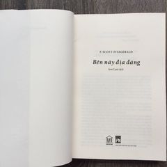 Bên Này Địa Đàng - Tiểu Thuyết Kinh Điển Của F. Scott Fitzgerald - Phiên Bản Bìa Mềm - Lịch Sử Văn Học Mỹ