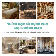 Máy xông tinh dầu, khuếch tán tạo mùi thơm công nghiệp i126 iCHARM