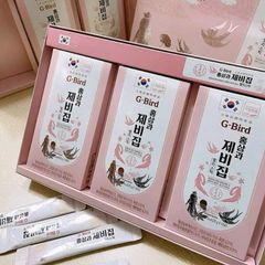 Hồng Sâm Yến Sào Dạng Thạch G-Bird Daedong Hàn Quốc - Giải Pháp Tăng Cường Sức Khỏe Toàn Diện Cho Mọi Lứa Tuổi