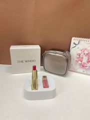 Bộ Son Dưỡng Chống Nắng Whoo Glow Lip Balm Phiên Bản Giới Hạn + Tặng Ví Da & Son Kem Lì - Son Môi SPF10 Tự Nhiên, Sáng Màu