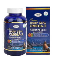 Tinh Dầu Hải Cẩu Hàn Quốc Premium Harp Seal Omega-3 hộp 300 viên