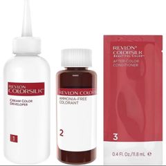 Chai dầu nhuộm tóc phủ bạc Revlon Colorsilk Beautiful 3D, Mỹ