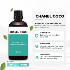 Tinh dầu nước hoa Chanel Coco, Tinh dầu thơm phòng iCHARM