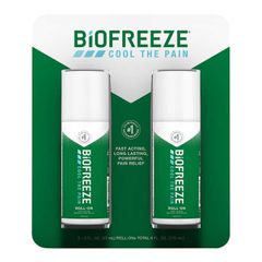 Set Dầu Lạnh Xoa Bóp Giảm Đau Biofreeze Roll On 89ml x2 Chai - Giảm Đau Khớp, Đau Cơ Hiệu Quả, Không Chứa Paraben, Nhập Mỹ