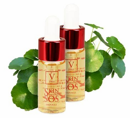 Tinh Chất Kháng Viêm FAU Skin Solution SOS Ampoule 10ml - Serum Phục Hồi Da Nhạy Cảm, Giảm Mẩn Đỏ, Chống Viêm, Dưỡng Ẩm Hiệu Quả