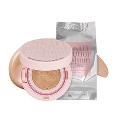 Phấn Nước FAU Skin Solution SOS Cushion SPF50 - Nâng Tông, Căng Bóng Da Nhạy Cảm, Dưỡng Ẩm Chống Nắng, Phù Hợp Mọi Làn Da