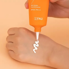 Kem Chống Nắng FAU Skin Solution Cica Sun Essence SPF 50+ PA++++ - Phục Hồi Da Nhạy Cảm, Bảo Vệ Tia UV, Dịu Mát 12 Giờ