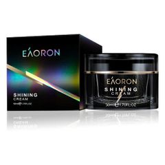 Kem Dưỡng Ban Đêm Eaoron Black Shining Cream 50ml - Rạng Rỡ Da Trắng Mịn, Chống Lão Hóa với Trứng Cá Đen và Ngọc Trai Đen