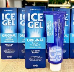 Set 3 Hộp Gel Xoa Bóp Giảm Đau Mentholatum Ice Gel 100g - Giúp Giảm Đau Cơ Bắp, Dịu Nhẹ Nhanh Chóng, Sản Phẩm Từ Úc