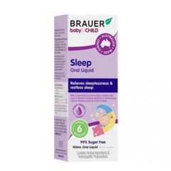 Siro ngủ ngon cho bé Brauer Baby & Child Sleep 100ml - Úc