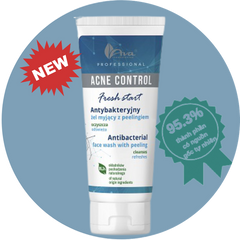 Sữa rửa mặt kiềm dầu & tẩy da chết Acne Control Face Wash With Peeling