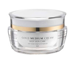 Kem Dưỡng Ẩm Ngăn Lão Hóa Da Dầu KB Pure Gold-Medium Cream 50ml - Chứa Hyaluronic Acid và Bơ Hạt Mỡ, Giúp Làm Mềm Mịn Da
