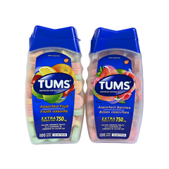 Kẹo Tums Extra Strength Smoothies 100V, Kẹo Chống Đầy Hơi Của Mỹ