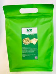 Trà Củ Sen Hương Sao Vàng Hạ Thổ 500gr - Trà Dưỡng Sinh Từ Củ Sen Tươi, An Thần, Cải Thiện Giấc Ngủ, Sức Khỏe Tự Nhiên