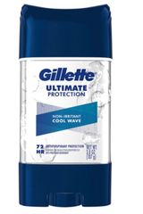Lăn Khử Mùi Gillette Ultimate Protection 107g - Đánh Bay Mồ Hôi, Hương Cool Wave Nam Tính, Nhập Khẩu Từ Mỹ