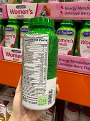 Kẹo Vitamin Vitafusion Women’s Multivitamin cho Phụ Nữ 220v - Vitamin Tổng Hợp Hương Vị Quả Mọng Tự Nhiên, Giúp Tăng Cường Sức Khỏe