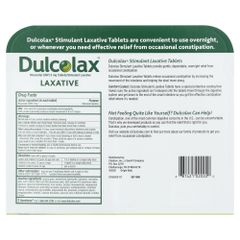 Viên Uống Hỗ Trợ Tiêu Hóa Dulcolax Laxative 200 Viên - Giải Pháp Nhuận Tràng Từ Mỹ, Cải Thiện Hệ Tiêu Hóa, Giảm Táo Bón