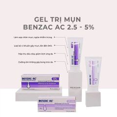 Kem hỗ trợ giảm mụn Galderma Benzac