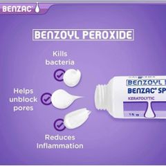 Kem hỗ trợ giảm mụn Galderma Benzac