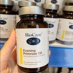Tinh dầu hoa anh thảo BioCare Evening Primrose Oil 30 viên Anh