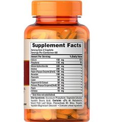 Viên uống men tiêu hóa Multi Enzyme Formula 100 viên - Hỗ trợ tiêu hóa, cải thiện chán ăn, bổ sung enzyme từ Puritan's Pride, Mỹ