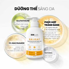 Sữa Dưỡng Thể Sáng Da Mờ Thâm MD Care 200ml - Giúp Làm Sáng Da và Giảm Vết Thâm Tối Ưu, Dưỡng Ẩm Mềm Mại Da