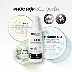 Xịt Tẩy Tế Bào Body MD Care 100ml - Sản phẩm chăm sóc body tự nhiên, làm sạch và tái tạo giảm mụn body
