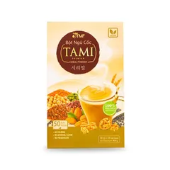 Bột ngũ cốc TAMI 900g - Hỗn hợp hạt nảy mầm tự nhiên, dinh dưỡng cao, không phẩm màu, không chất bảo quản