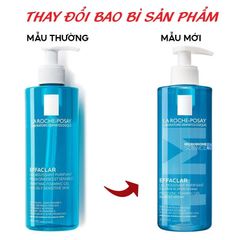 Sữa Rửa Mặt La Roche-Posay Effaclar Cho Da Dầu Nhạy Cảm 400ml - Giảm Mụn, Làm Sạch Sâu, Giữ Ẩm Tối Ưu
