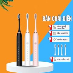 Bàn chải điện đánh răng tự động SONIC X3 chống nước IPX7