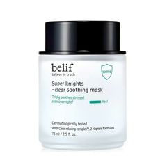 Mặt Nạ Ngủ Belif Clear Soothing Mask 75ml - Giải Pháp Dưỡng Da Nhạy Cảm, Giúp Làm Dịu, Cung Cấp Ẩm, Tươi Mát Giấc Ngủ